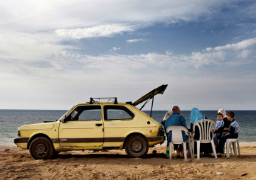 Tanya Habjouqa, Men of Gaza series, 2009 (detail)